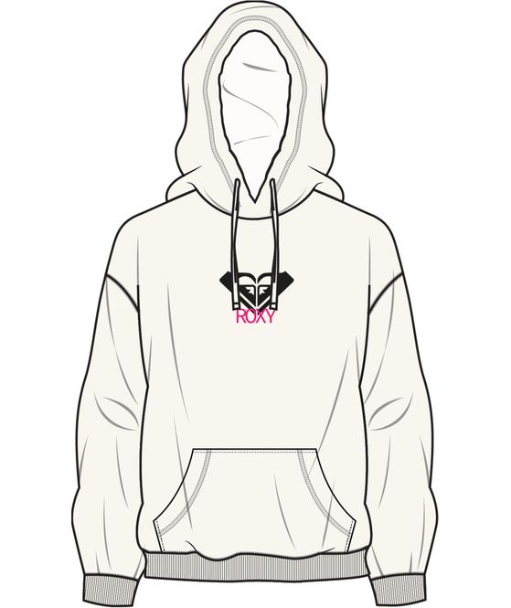Hovedbilde Roxy Surf Stk HD Art Hettegenser - Egret
