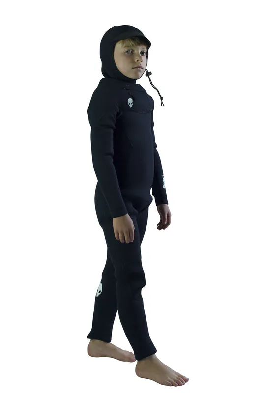 Lunasurf Childrens 6mm Hooded Yamamoto Wetsuit