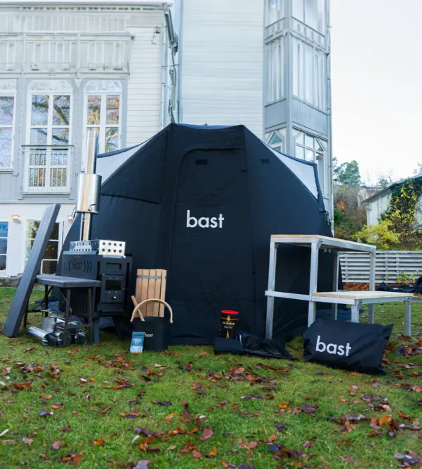 Hovedbilde Bjørk Deluxe + frost Icebath - Badstu Telt med ...