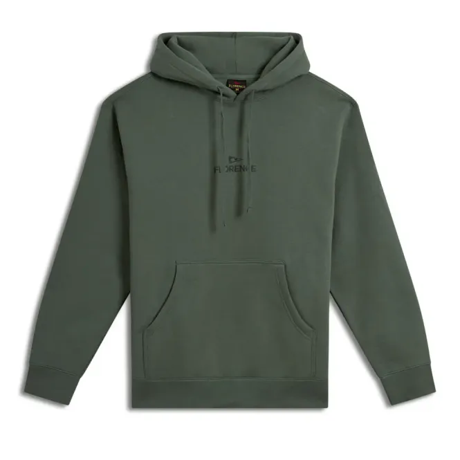 Hovedbilde Florence Embroidered Hoodie Dark Sage